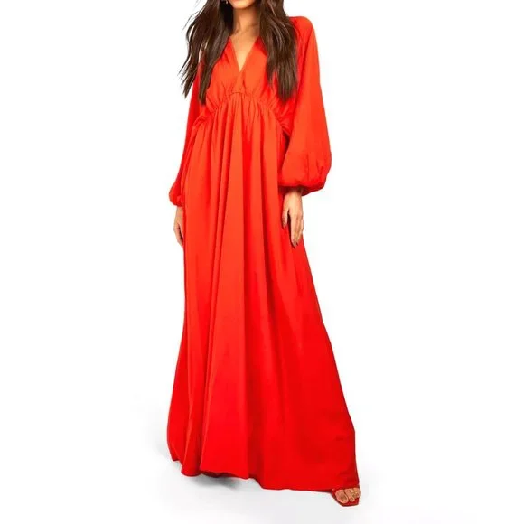 chinese dress ladies Batwing Black Velvet Midaxi Dress main image 1